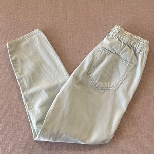 European High-Waisted Pants